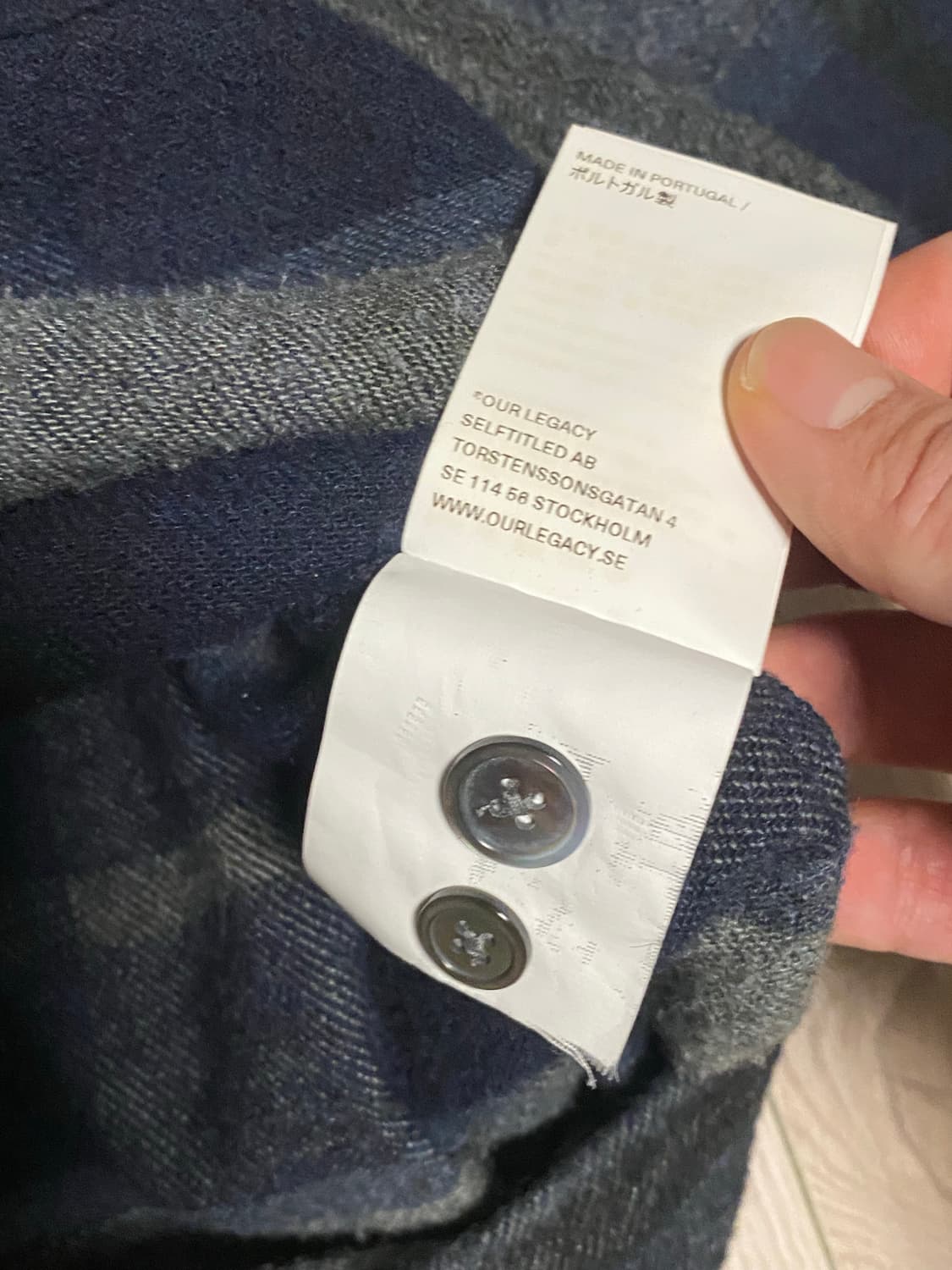 아워레가시 휴젠 셔츠 자켓 50 상품이미지3