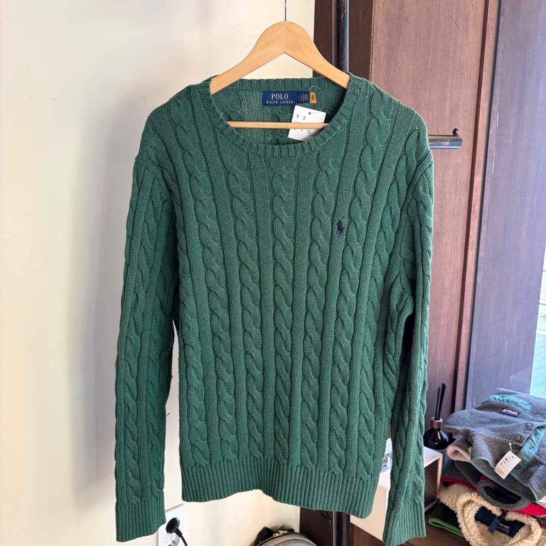 15210 - 폴로 랄프로렌 그린 케이블 니트 상품이미지2