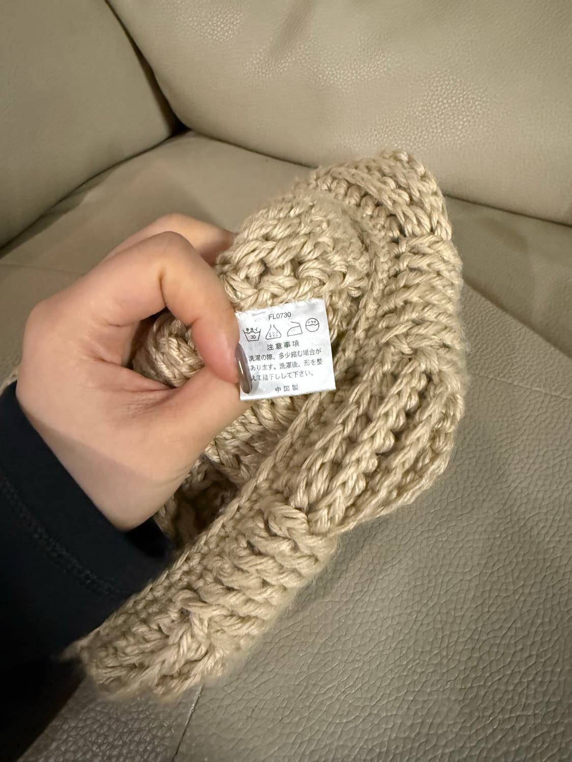 Cable knit newsboy cap 상품이미지5