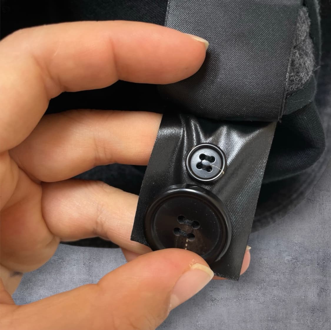 코스 COS 차콜 스컬프티드 울 하프코트 XXS  상품이미지6