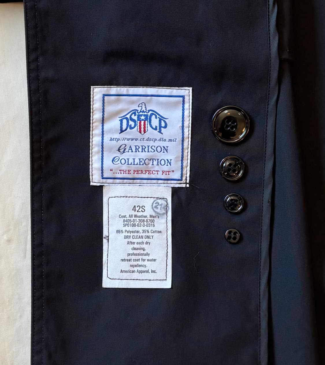 [42S / 105] US Army All Weather Coat 상품이미지6