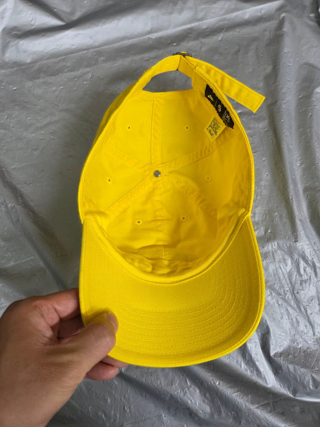 나이키 언스트럭처드 푸츄라 옐로우 볼캡 모자 L xl 상품이미지4