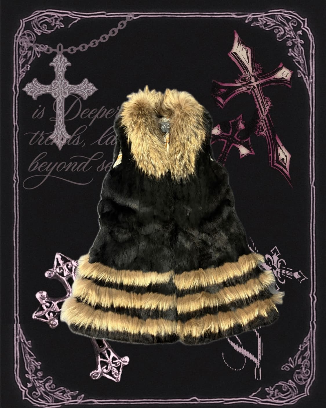 Japanese Fur vest  상품이미지5