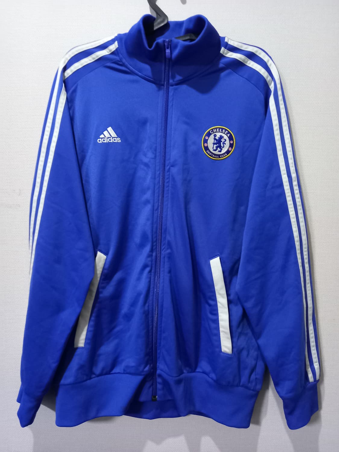 아디다스 희귀 첼시 블루 트랙탑 저지 져지집업 95~100 상품이미지1