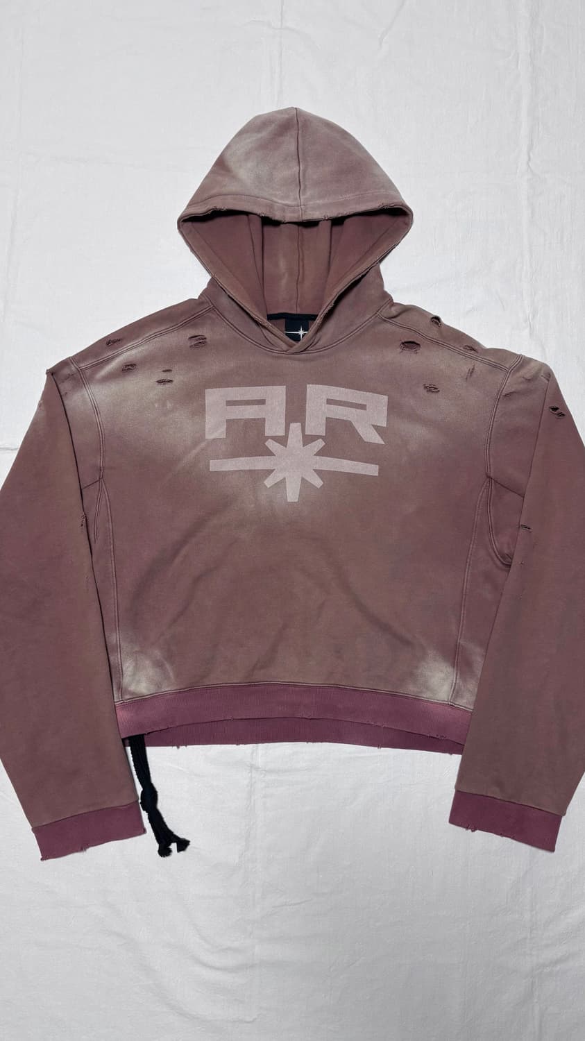 틸던 아트 후디 버건디 OS 상품이미지1