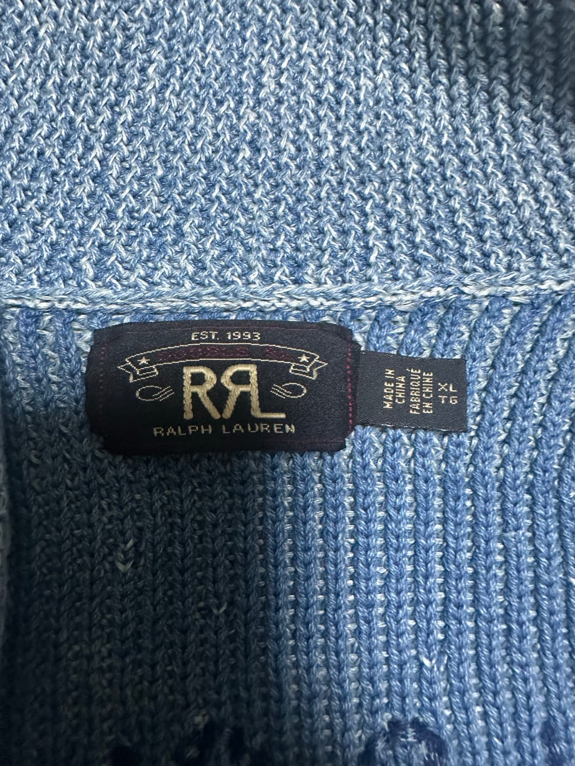 rrl 패치워크 숄더 xl 상품이미지5