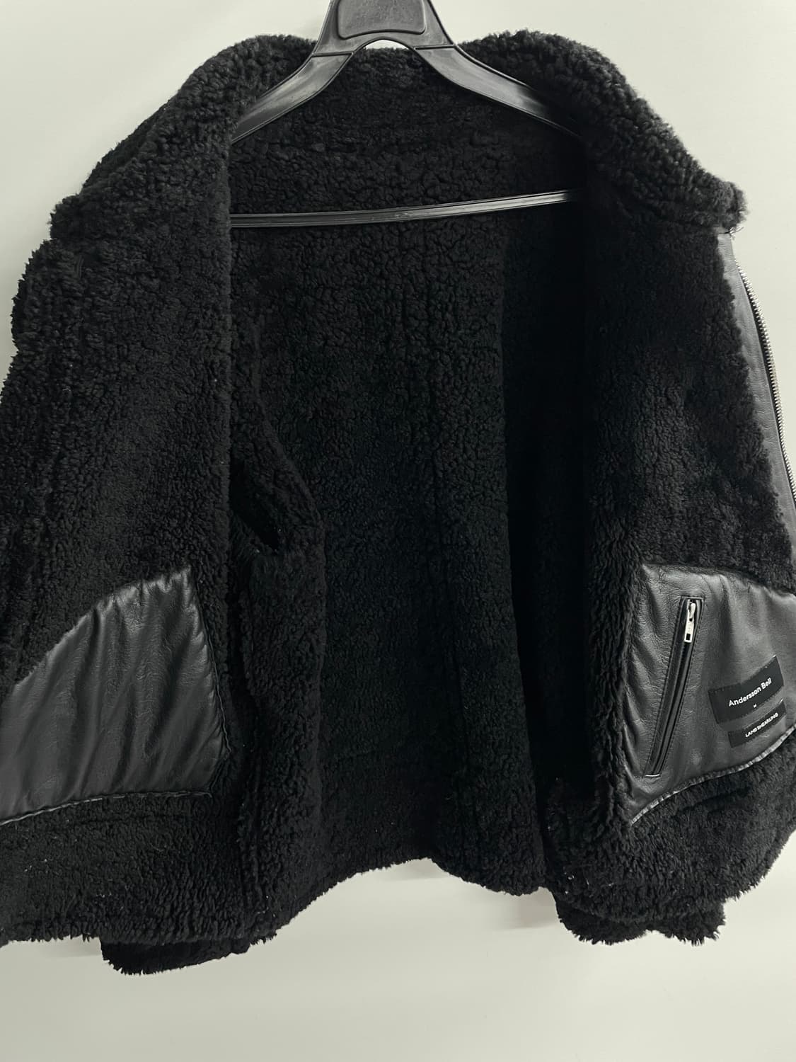 앤더슨벨 리얼양가죽 무스탕 남 M 상품이미지8