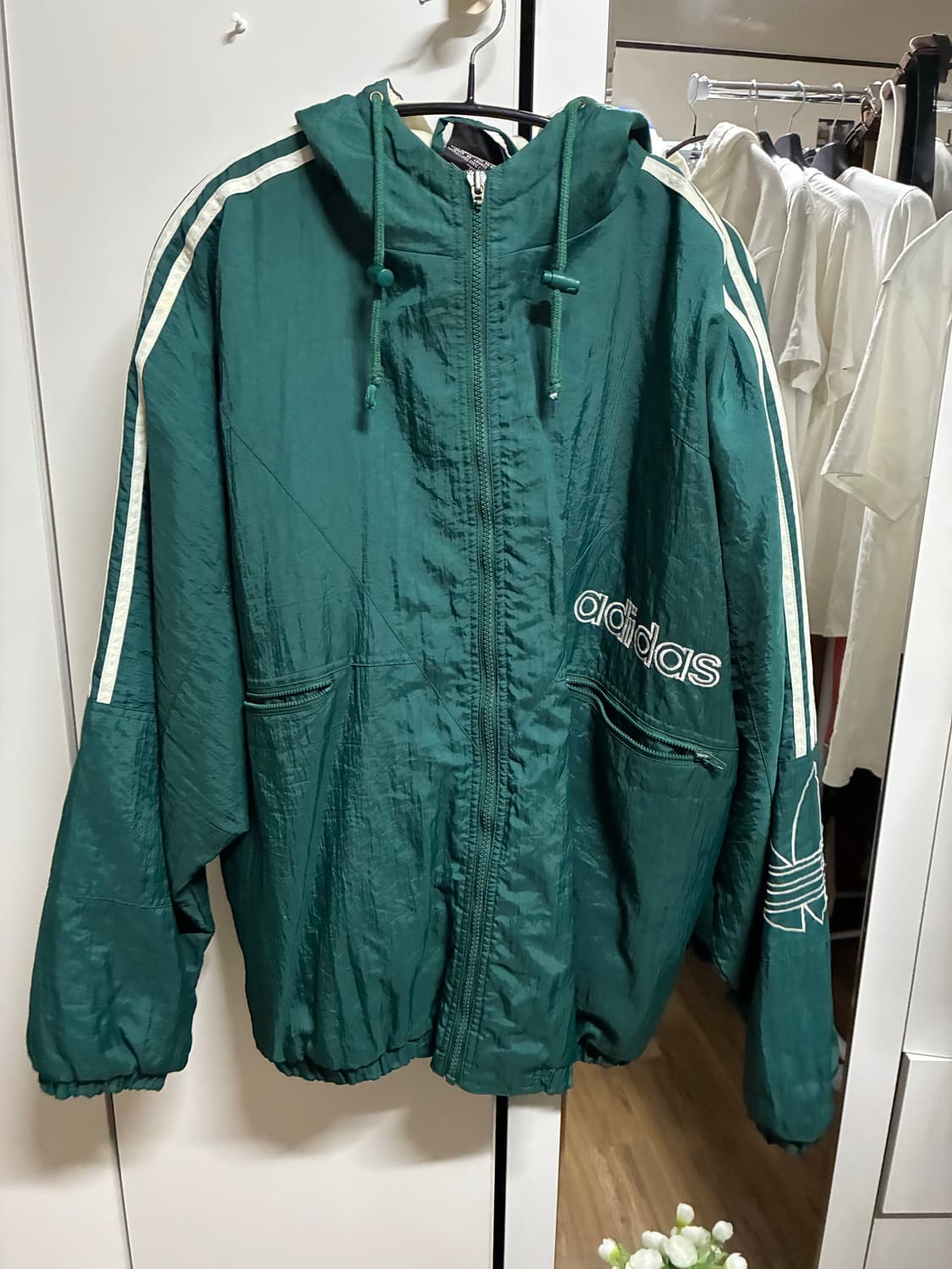 아디다스 빈티지 바람막이 L/100 상품이미지1