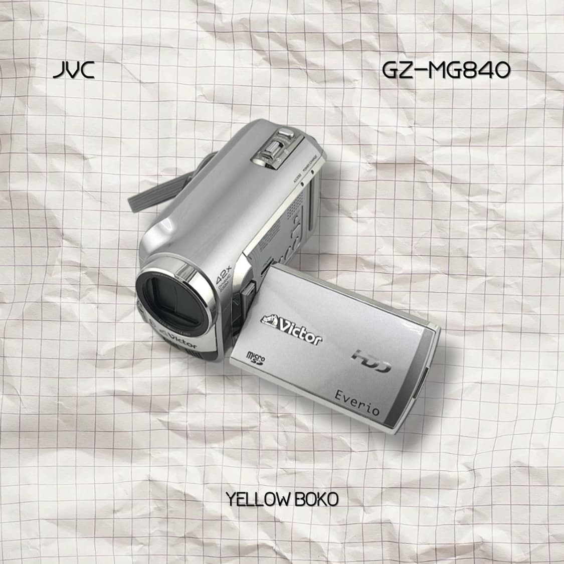 [추석할인] JVC 켄우드 GZ-MG840 브이로그 비디오 캠코더 상품이미지1