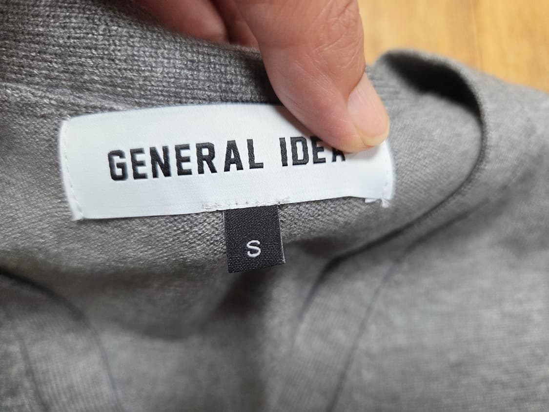 제너럴아이디어(Generalidea) 에센셜 가디건 55 새상품 상품이미지6