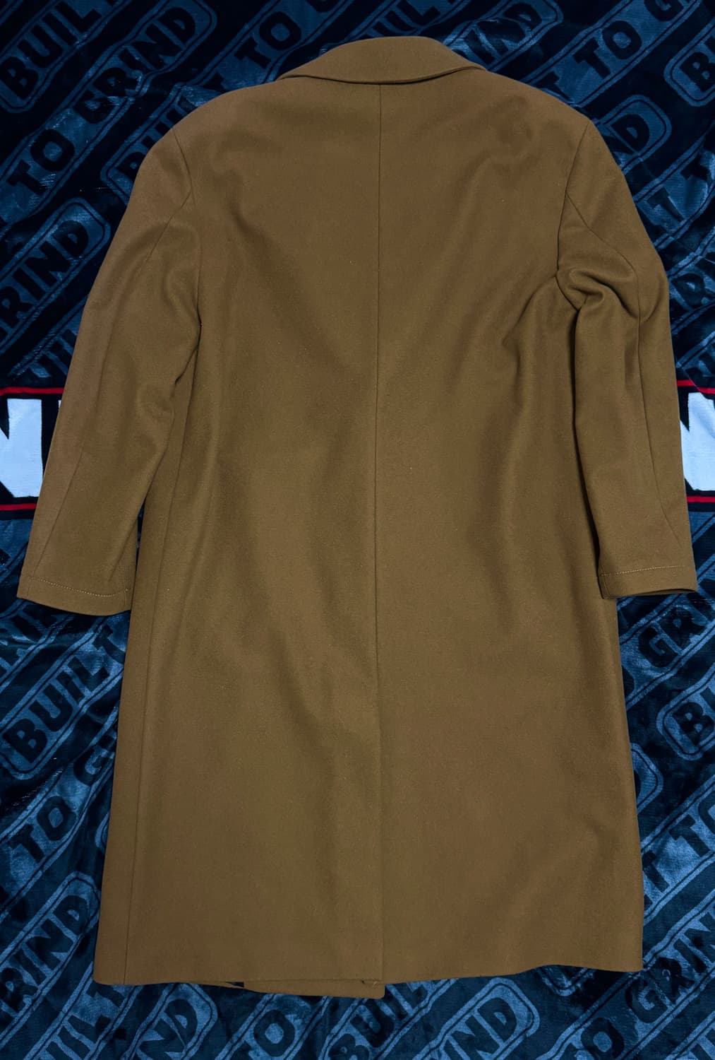 자라 더블 브레스티드 릴렉스 핏 코트 토바코 카멜 상품이미지2