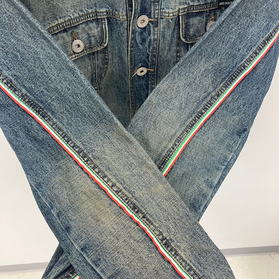 D&G 돌체앤가바나 데님 자켓 M 상품이미지8