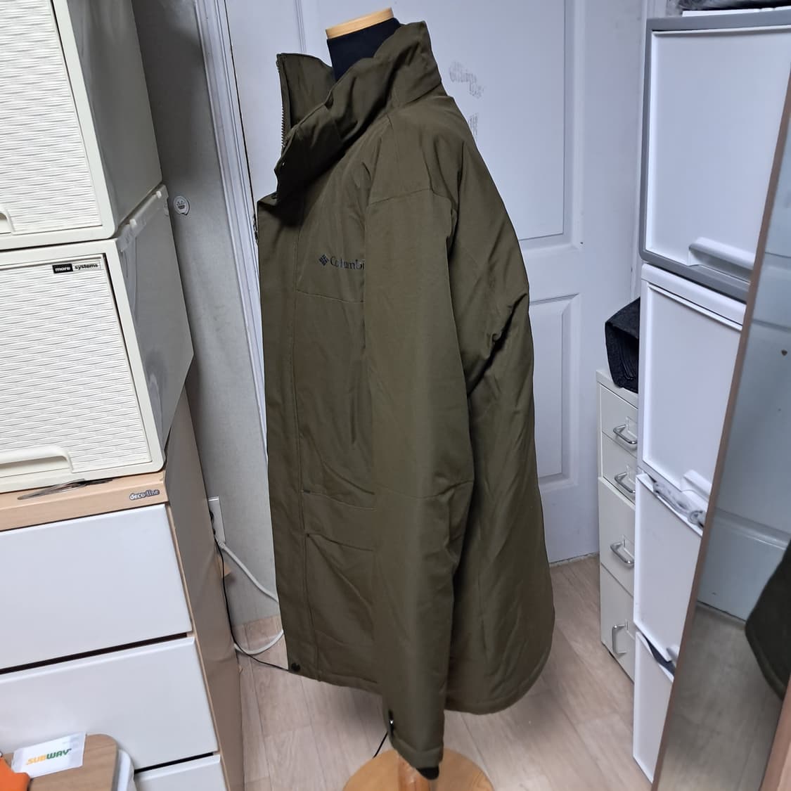 컬럼비아 남성 구스다운 패딩 L(약100)거의새제품, 19년제품 상품이미지2