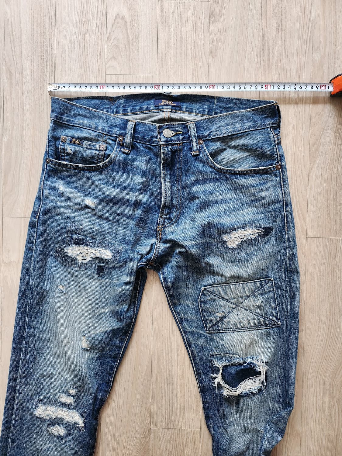 폴로랄프로렌 워싱패치청바지(30/32 상품이미지4