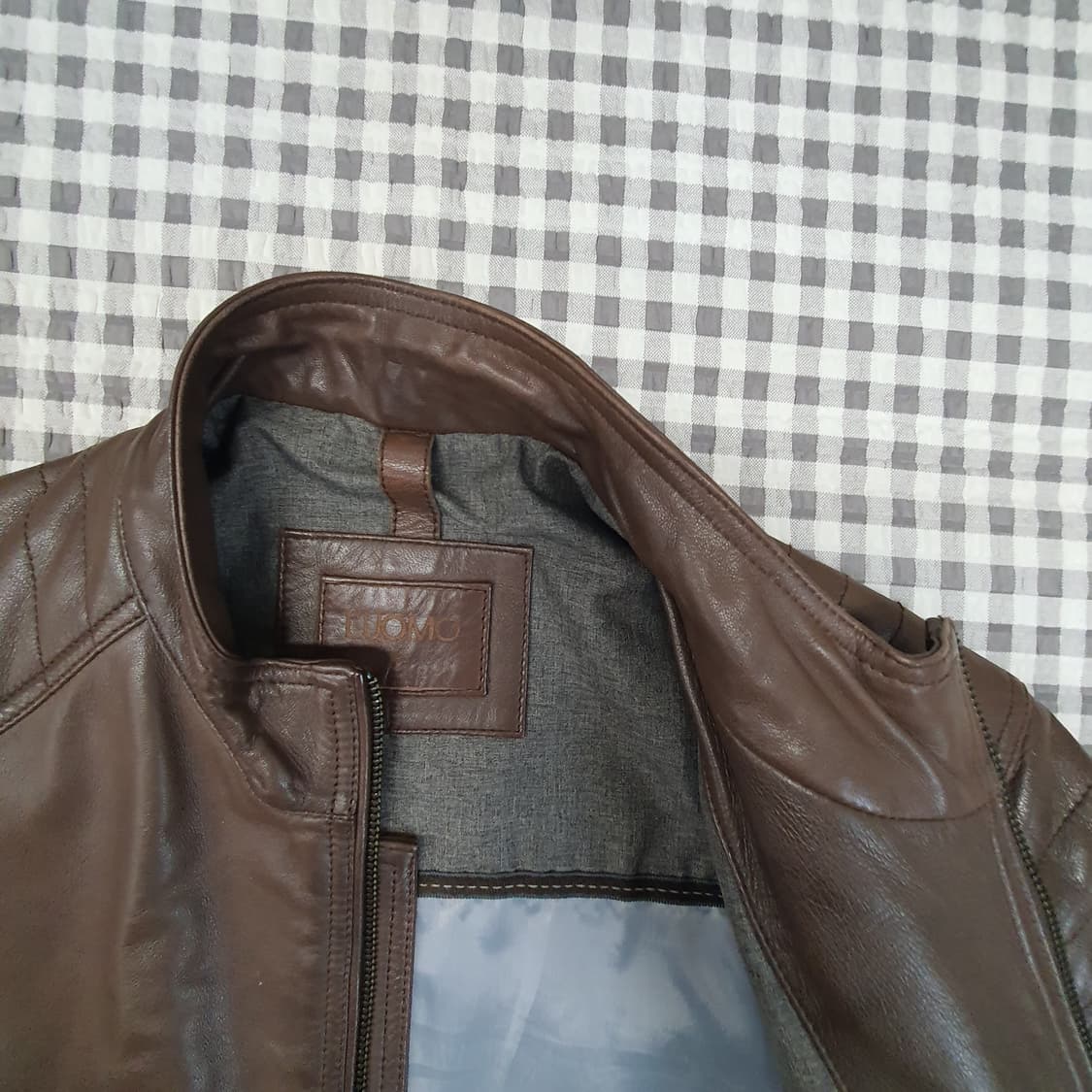 LUOMO 워모 양가죽100 가죽자켓 남자95 상품이미지7