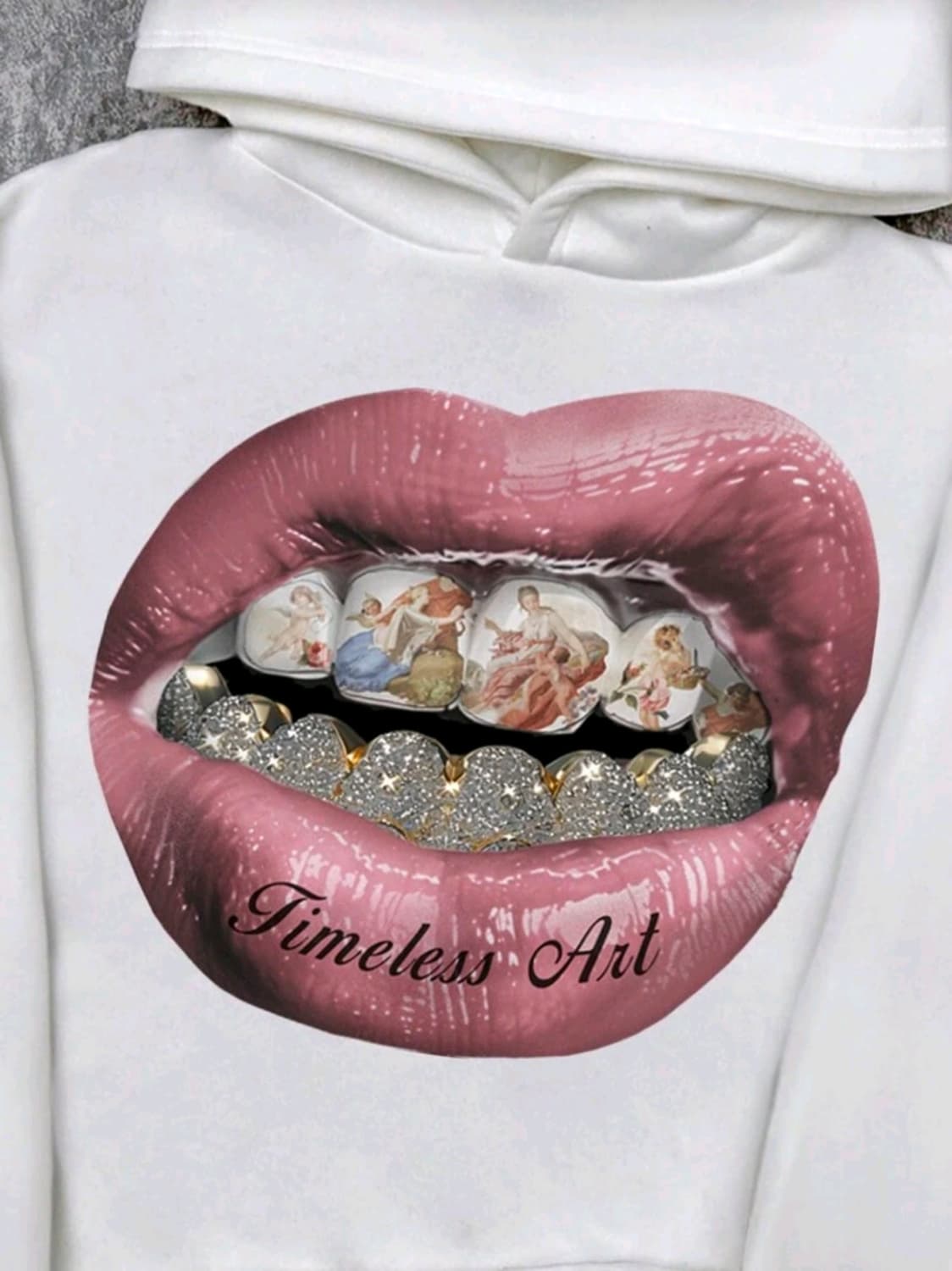 입술 후드티 상품이미지2