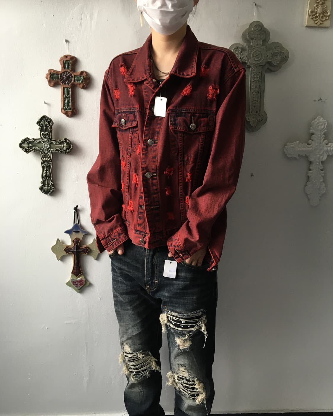 Damage washing jacket 상품이미지7