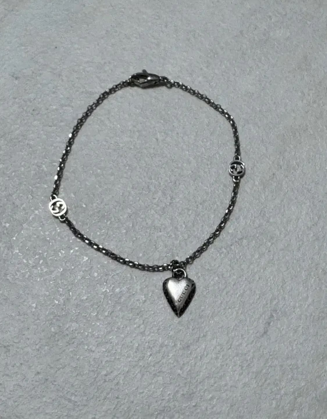 17사이즈 구찌 하트 펜던트 팔찌 상품이미지4