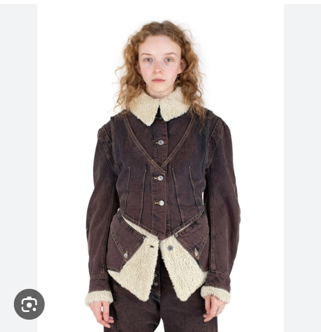 (새상품) 키코코스타디노브 x 리바이스 paneled jacket 상품이미지3
