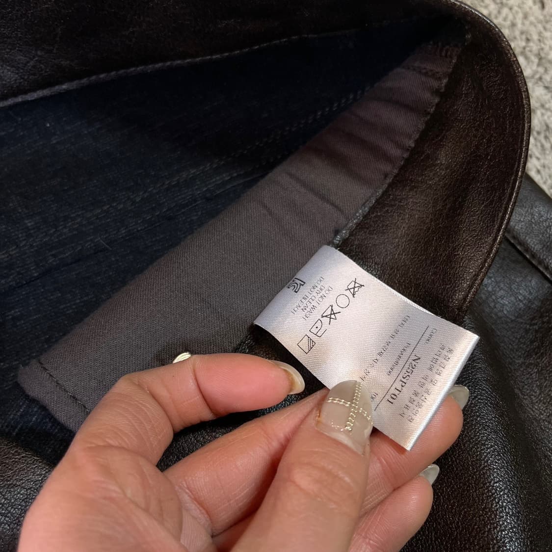 노이어 레더 팬츠 상품이미지5