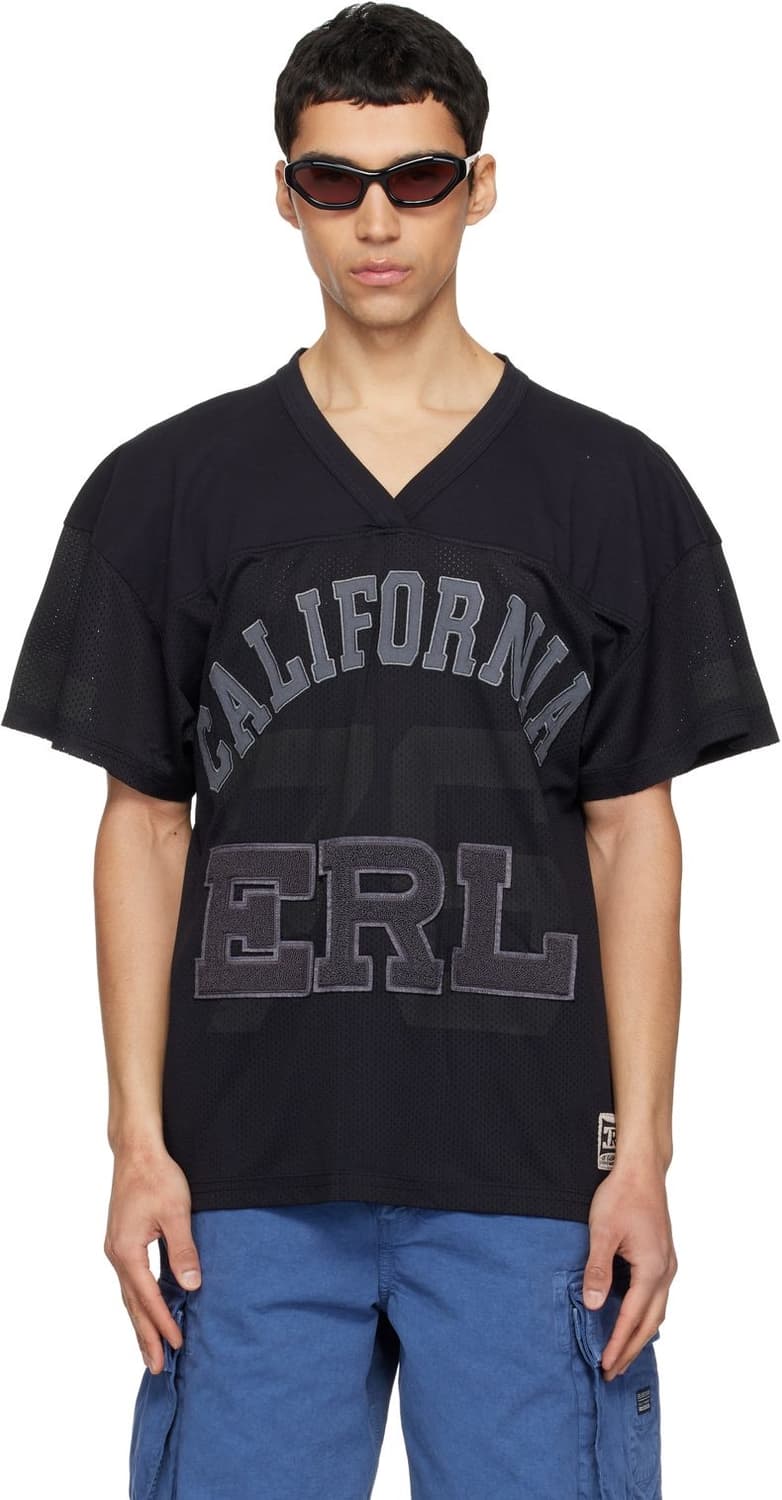 [S,M,L]이알엘 ERL 26ss 캘리포니아76 매쉬 풋볼티/블랙 상품이미지6