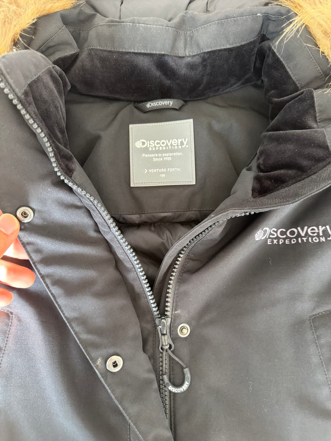 디스커버리(Discovery) 덕다운 패딩 봄버 상품이미지7