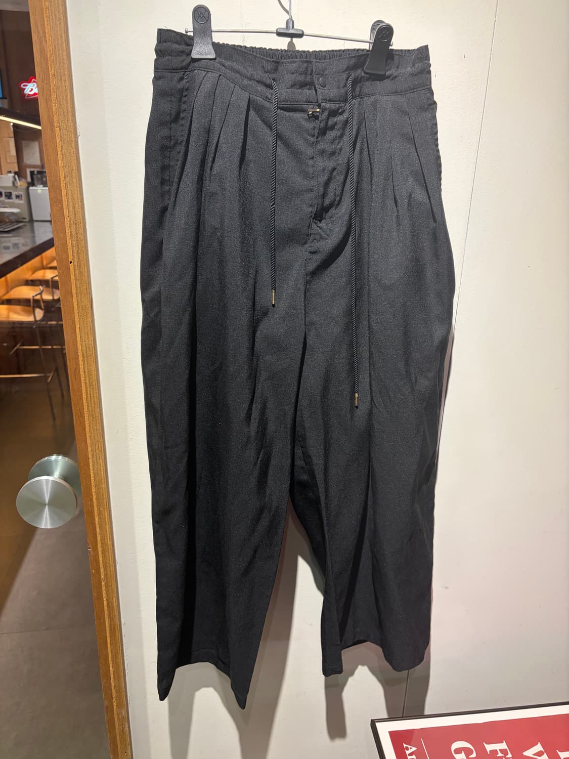 사스콰치패브릭스 Sasquatchfabrix 와이드 팬츠 (블랙) 상품이미지1