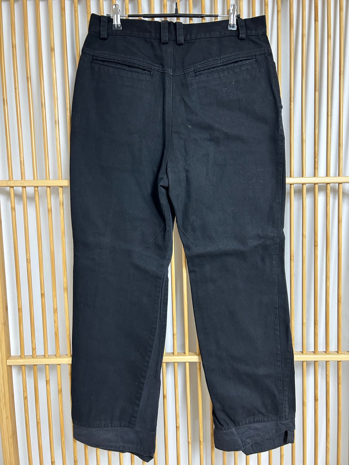 엑슬림 ep.2 밑단 디테일 코튼팬츠  상품이미지2