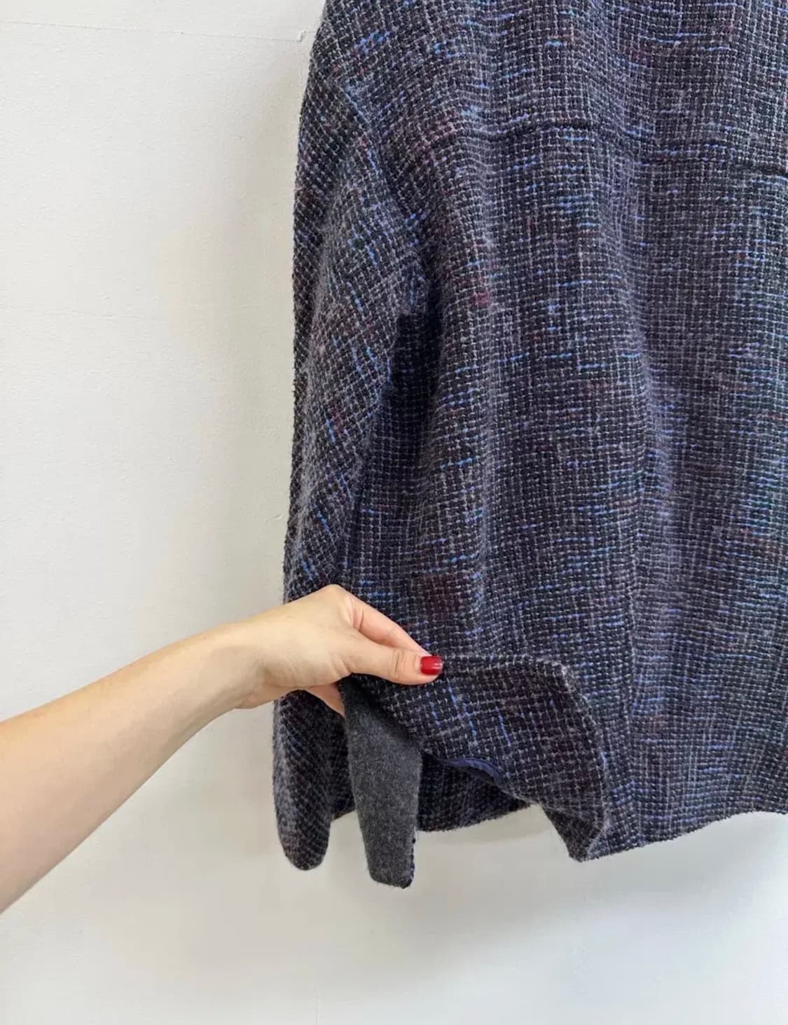 [SJ SJ] 고급스러운 믹스 컬러 트위드 울 자켓 (82-94-160) 상품이미지5