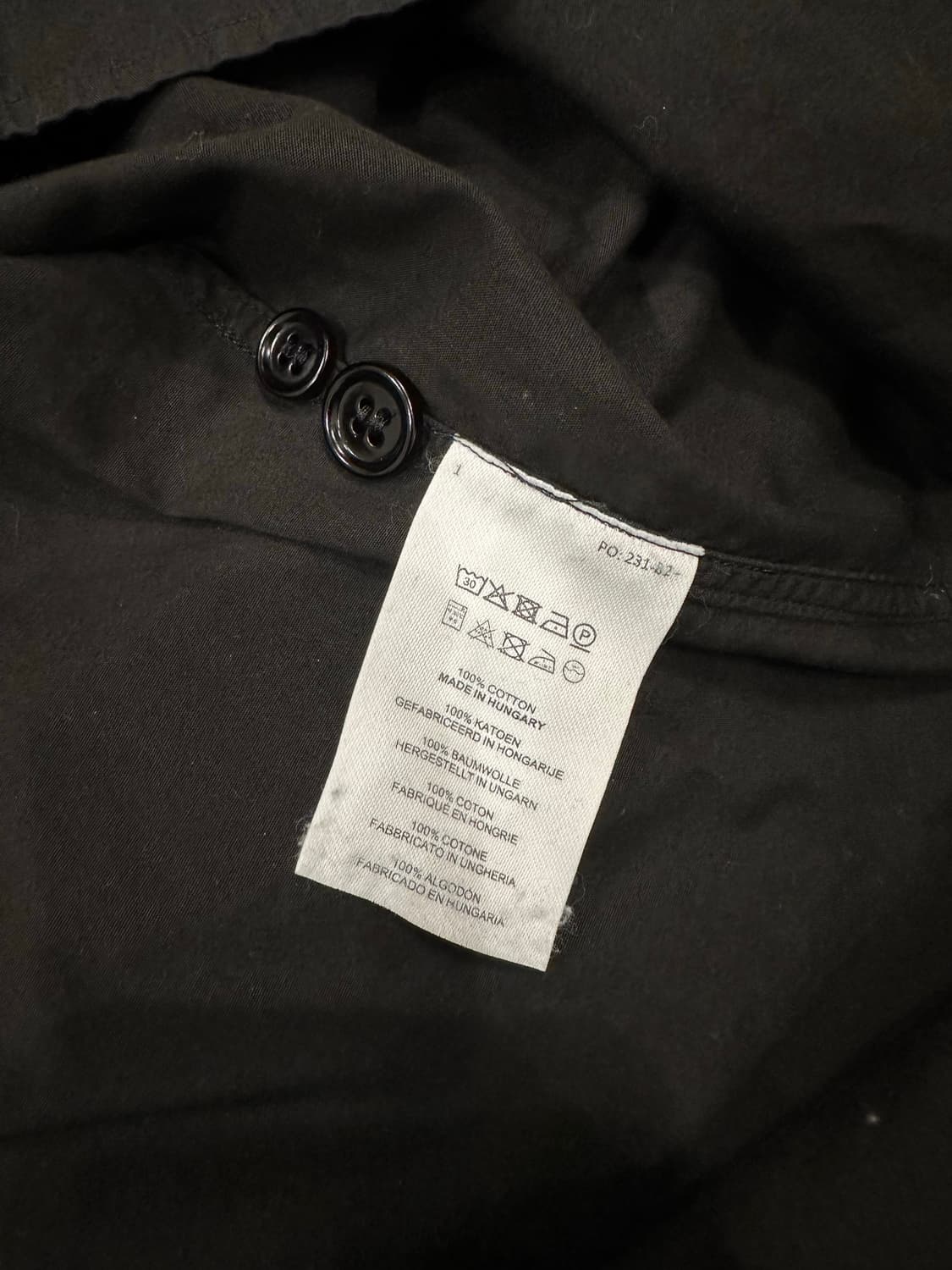 Dries Van Noten 블랙 포켓 셔츠 상품이미지4