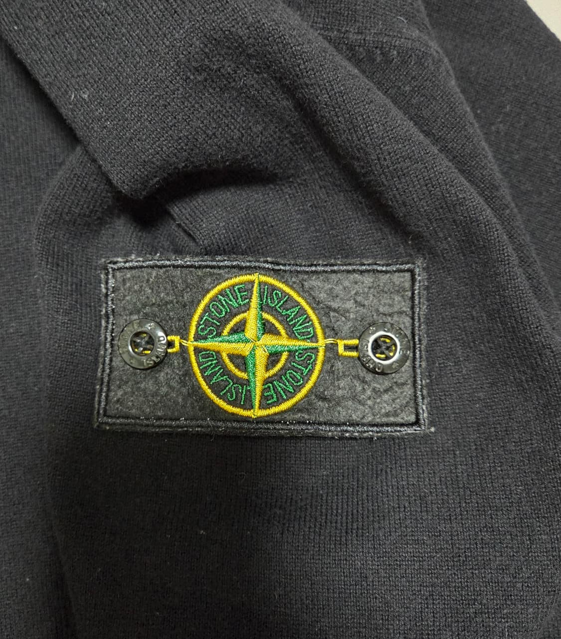 스톤아일랜드 와펜 패치 니트 상품이미지10