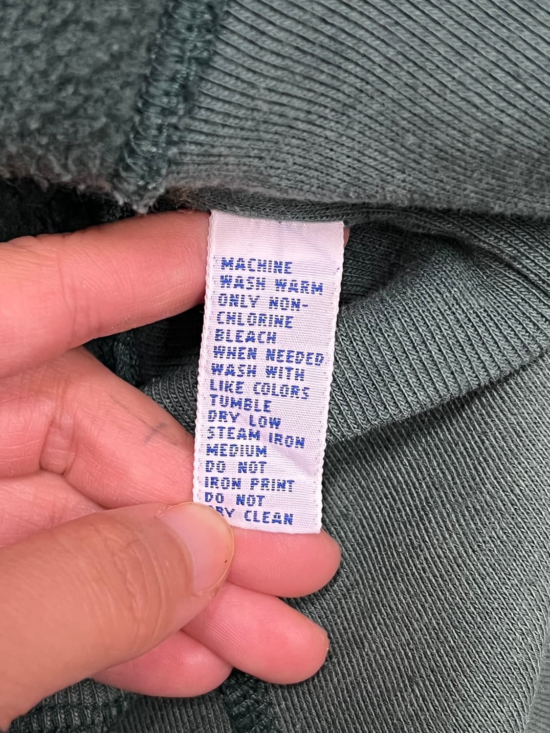 (M) 폴로 랄프로렌 90s 폴로베어 후드 티 그린 상품이미지5