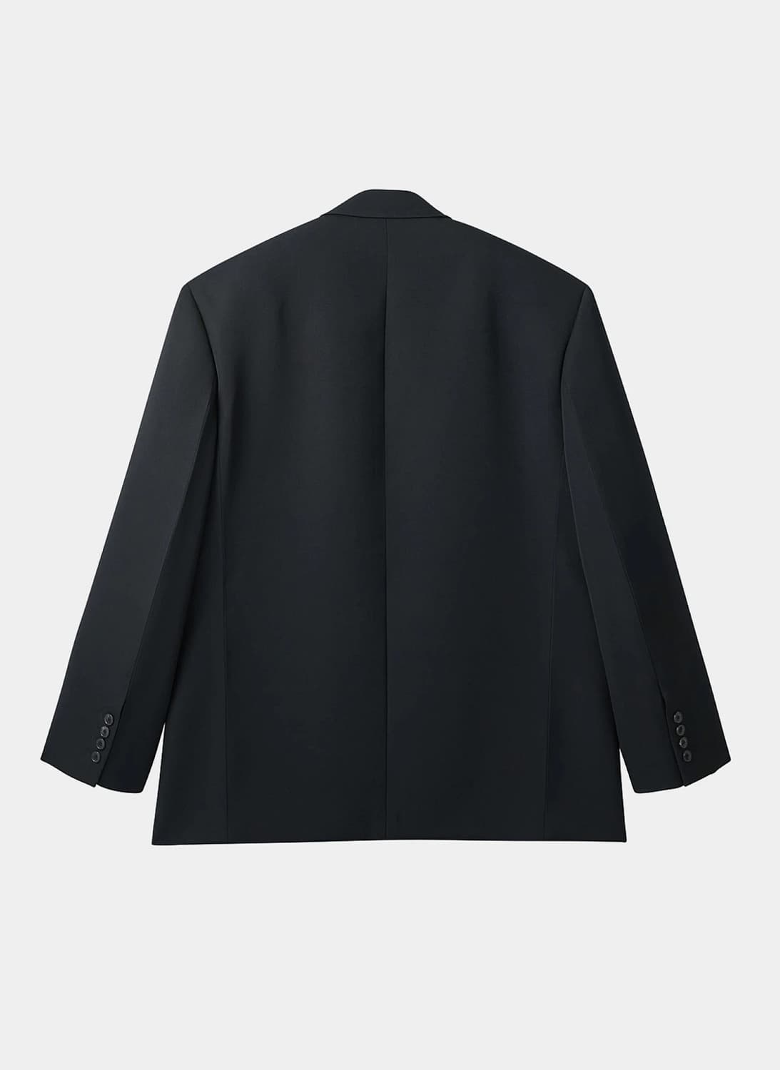 렉토 25SS 오버사이즈 싱글 자켓 블랙 상품이미지5