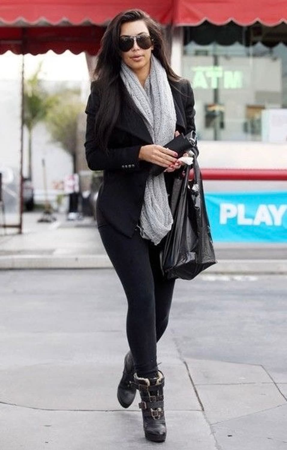 burberry prorsum 2010 런웨이 퍼 트리밍 하이힐 부츠 상품이미지2