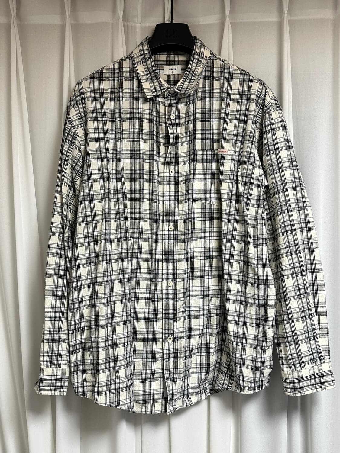 Mmlg 체크 셔츠 M(100-105) 상품이미지1
