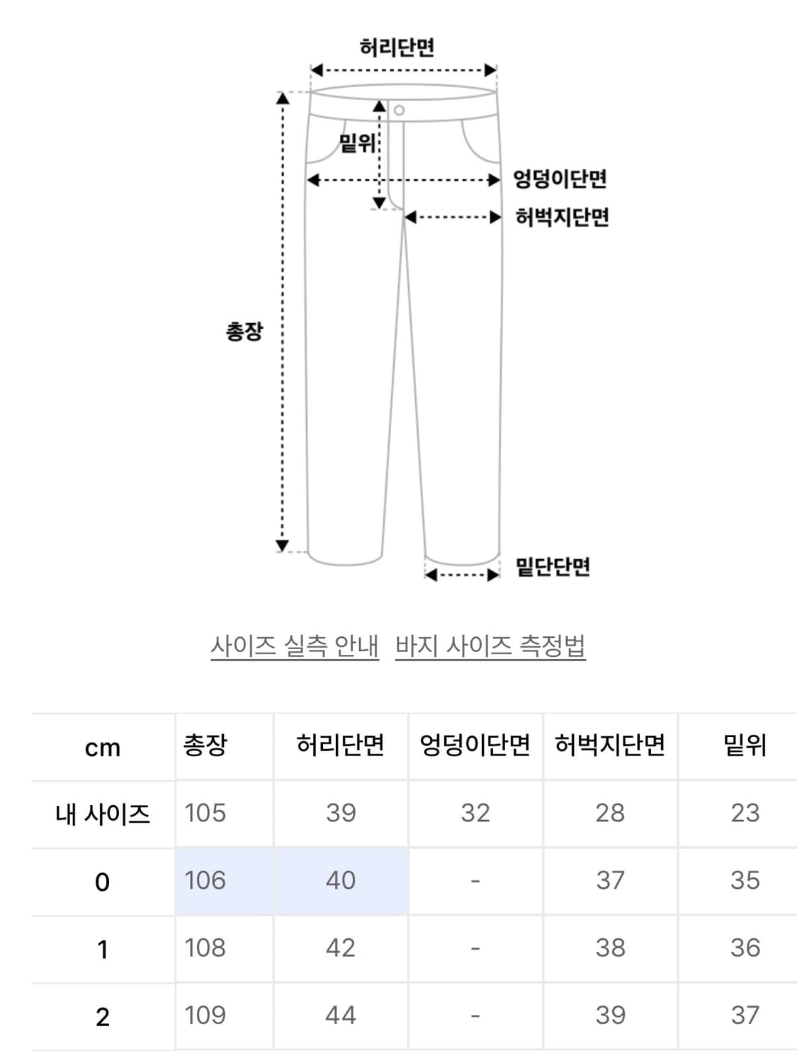 (새상품) 노운 - wide denim pants 상품이미지10
