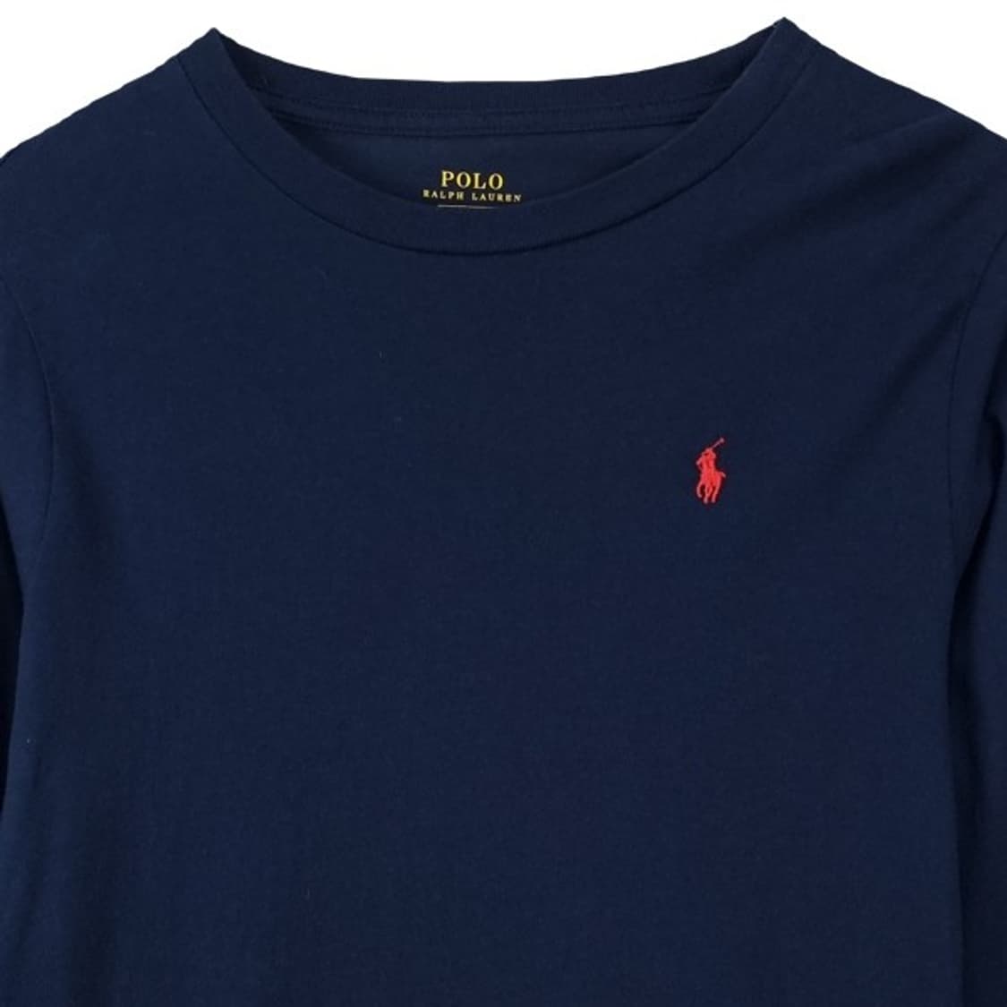 [폴로 랄프로렌] 포니 로고 자수 롱슬리브 긴팔티 네이비 M19873 상품이미지4