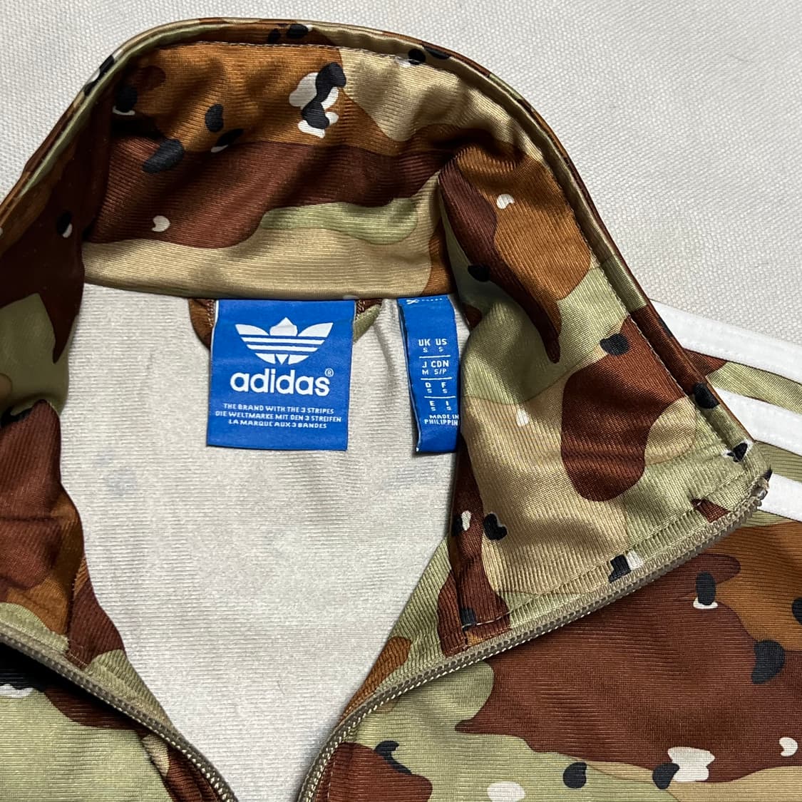 S 아디다스 파이어버드 카모 트랙탑 상품이미지4