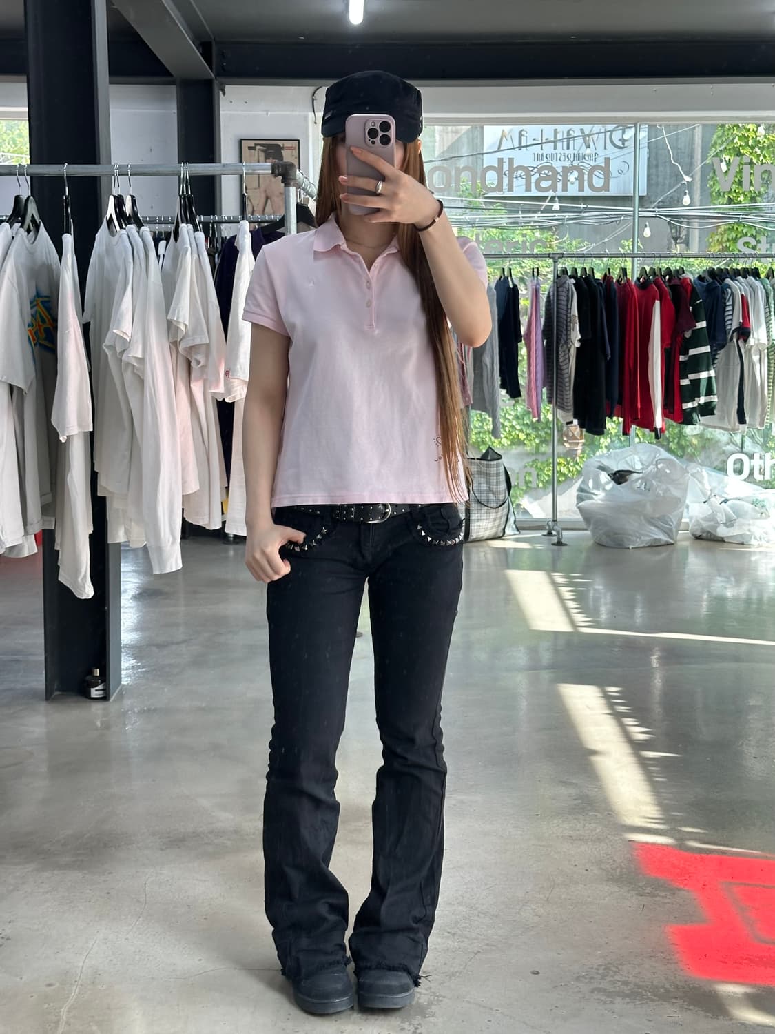 폴로랄프로렌 자수 패치 딸기우유 Pk반팔티 상품이미지3