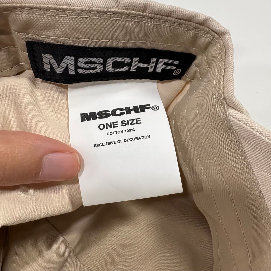 미스치프 롬버스 볼캡 상품이미지3