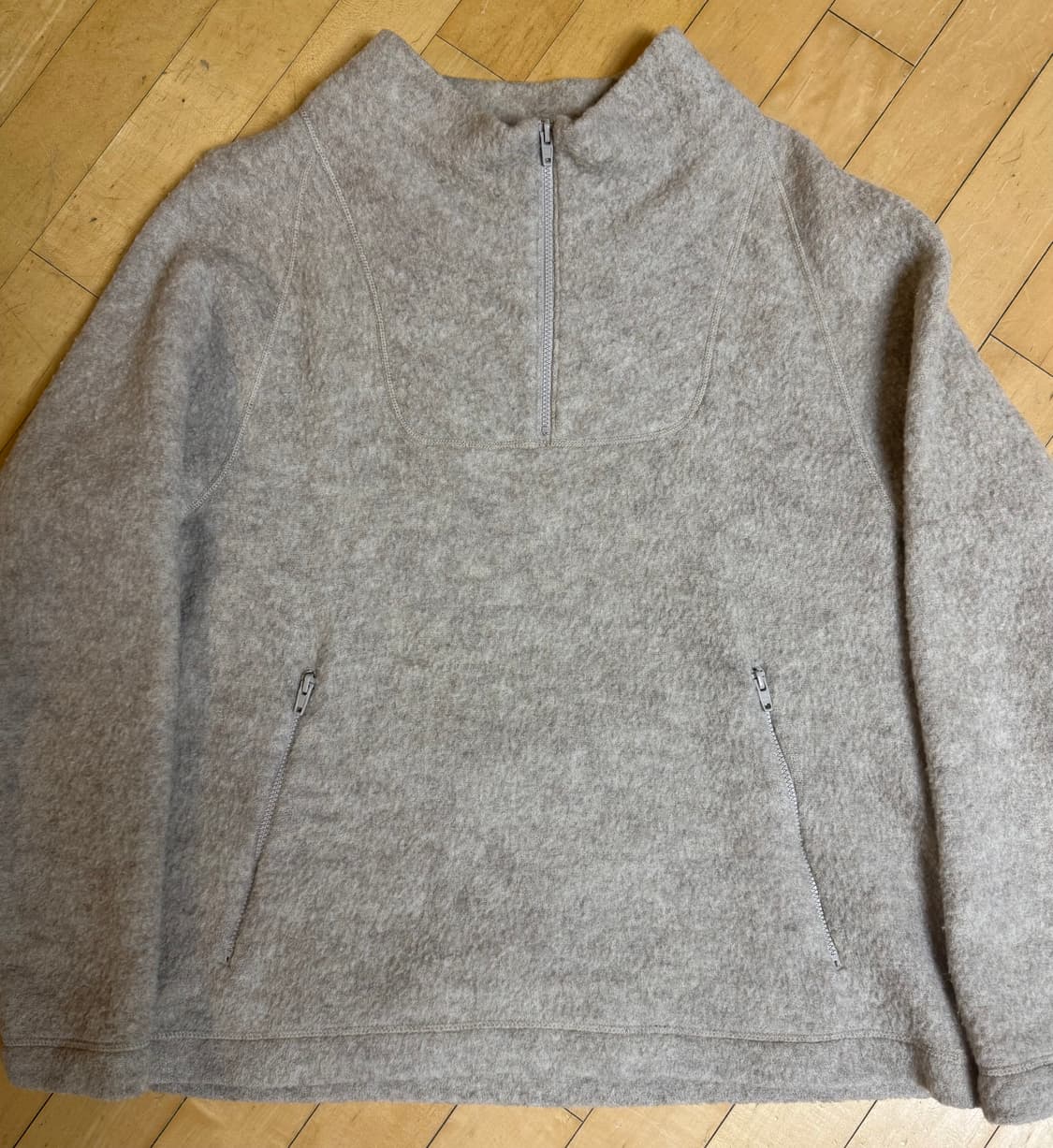 YAECA 야에카 후리스 하프집업 상품이미지2