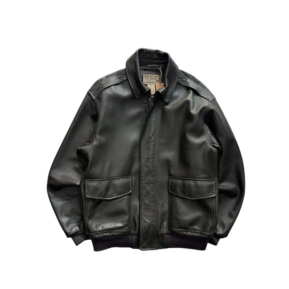 [105] 엘엘빈 A2 봄버 레더 자켓 상품이미지1