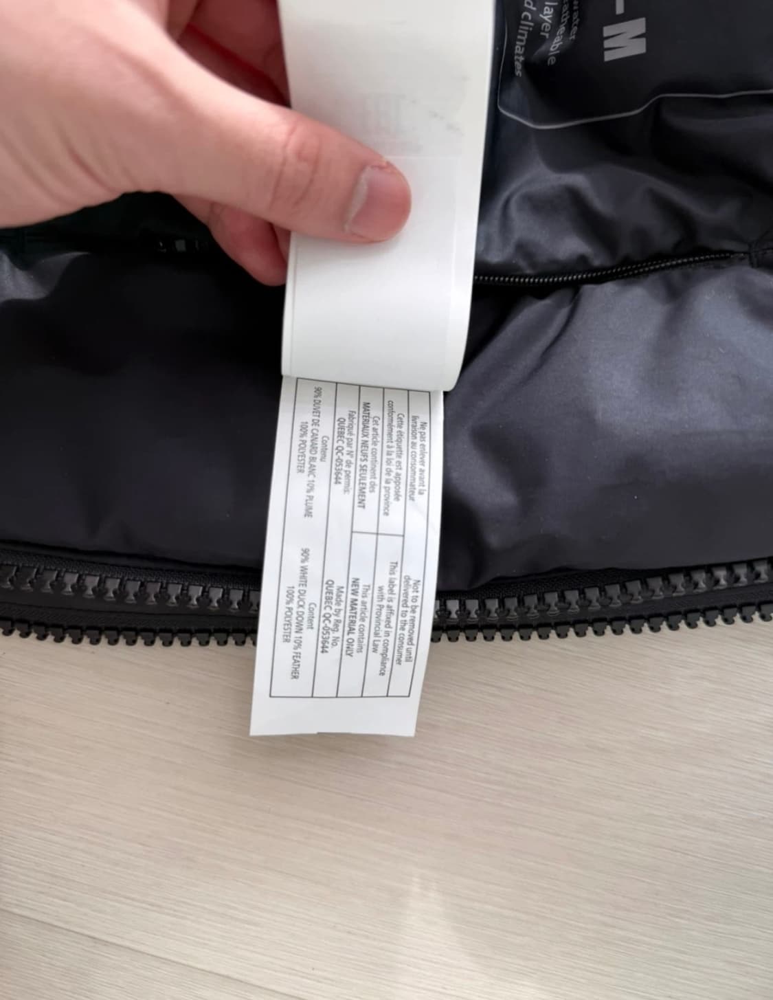 ₩유일매물₩ cp컴퍼니 마이크로 렌즈 패딩 m 상품이미지8