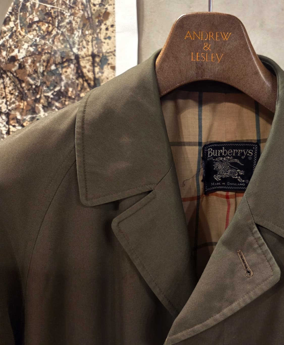 버버리 래글런코트 상품이미지5