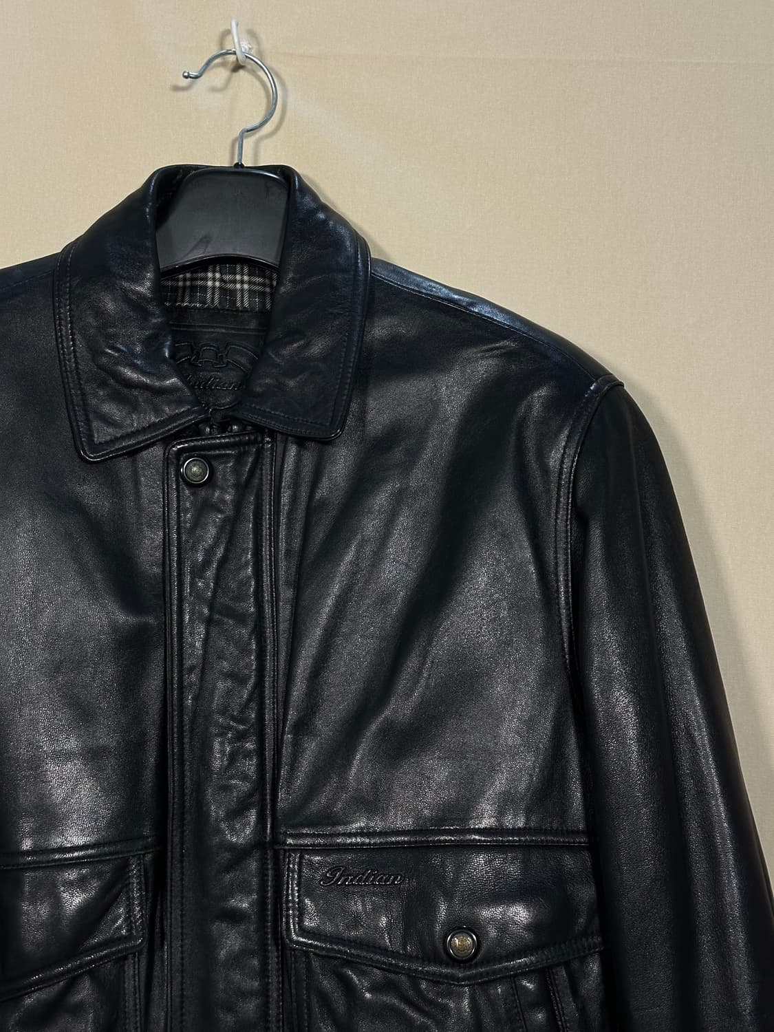 인디안 빈티지 양가죽 자켓 처분  상품이미지2