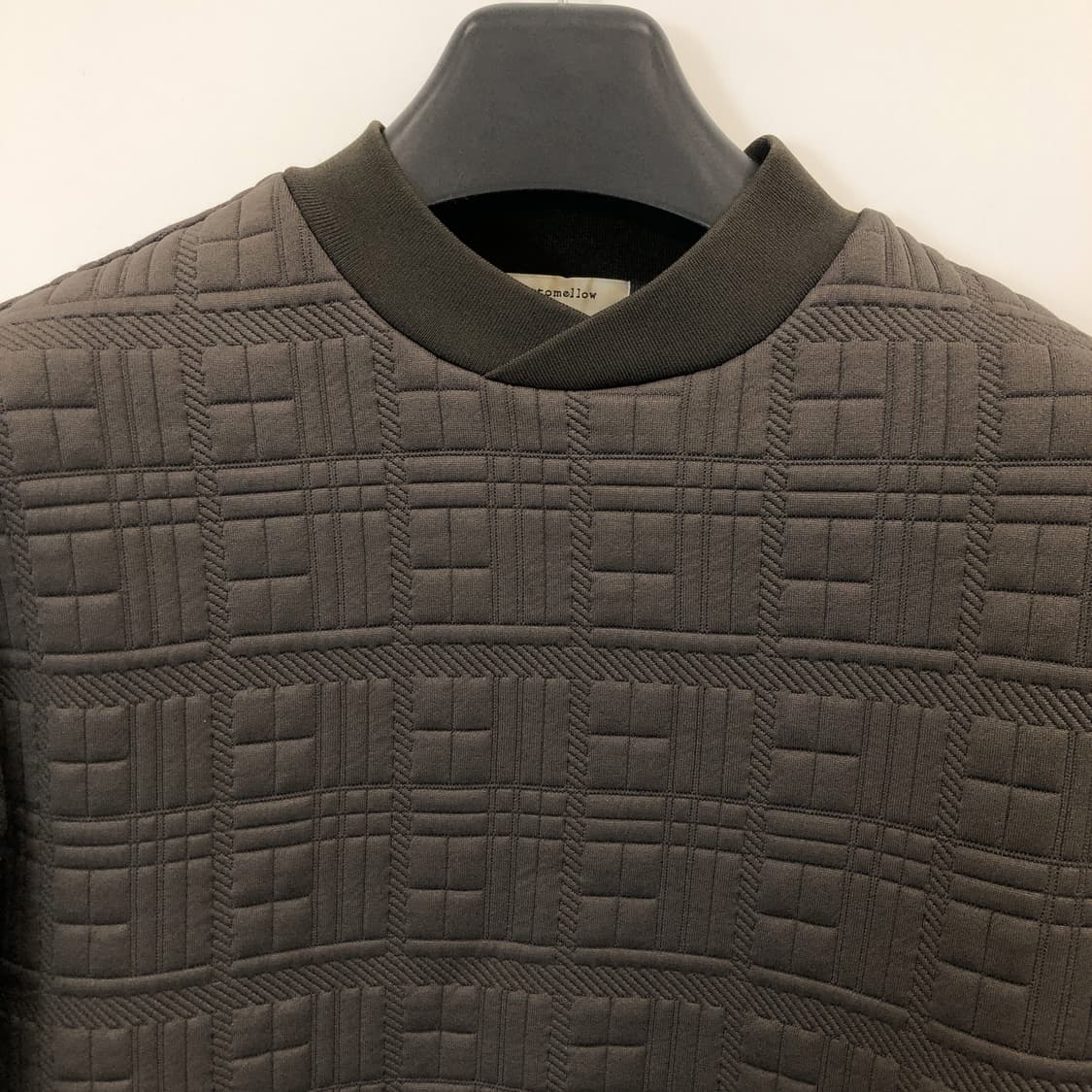 커스텀멜로우 자카드 맨투맨 L 사이즈  상품이미지4