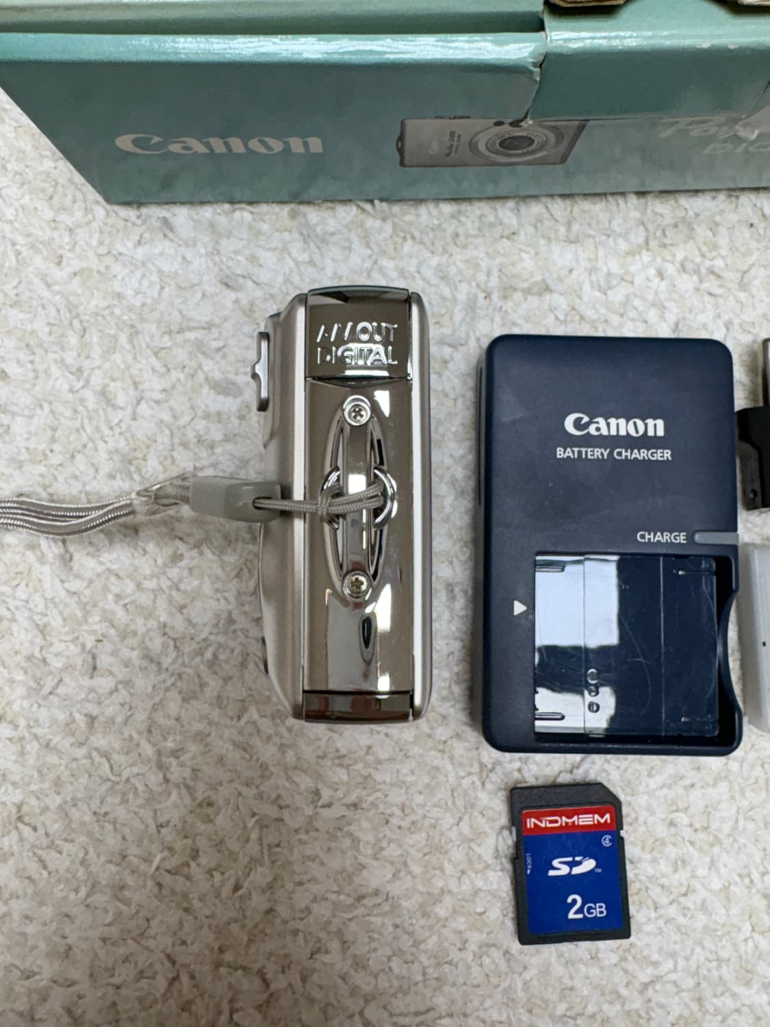 민트급 캐논 익서스60 Canon ixus60 풀박스 상품이미지6