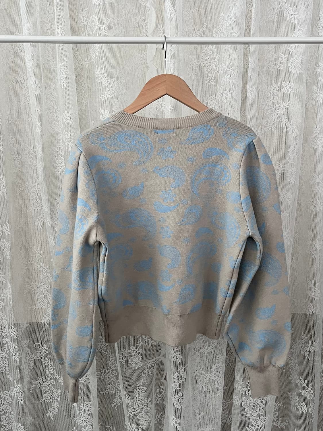 S) 플라스틱아일랜드 페이즐리 가디건 상품이미지2