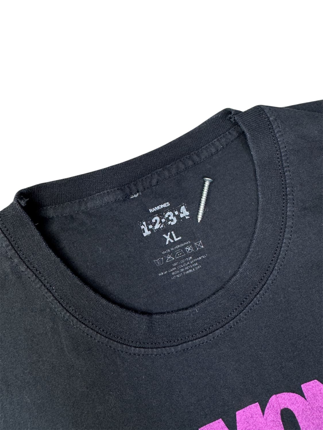 빈티지 라몬즈 밴드 티셔츠 XL 상품이미지3