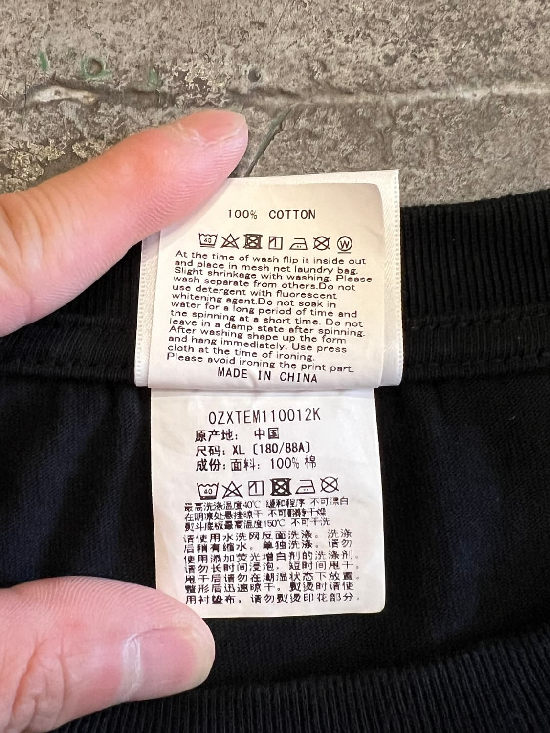 [XL] 베이프 카모 로고 반팔 티셔츠 BAPE 상품이미지5